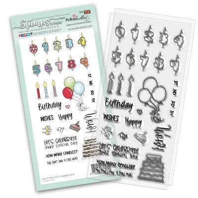 Polkadoodles Clear Stamps - Birthday Celebrations